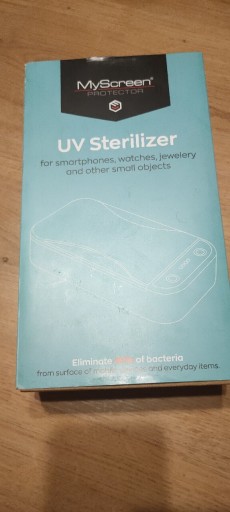 Zdjęcie oferty: Sterylizator UV do telefonu kluczy biżuterii kart 