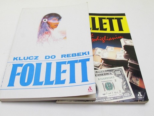 Zdjęcie oferty: Follett 2x Skandal z Modiglianim Klucz do Rebeki