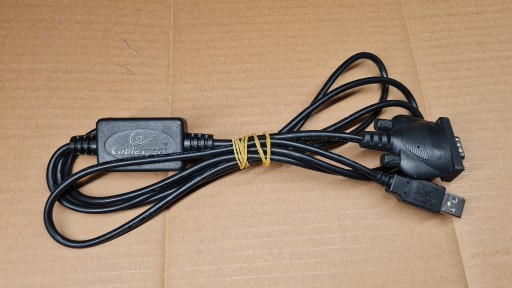 Zdjęcie oferty: Cablexpert Kabel adapter USB-A / DB9 RS-232 1,8m