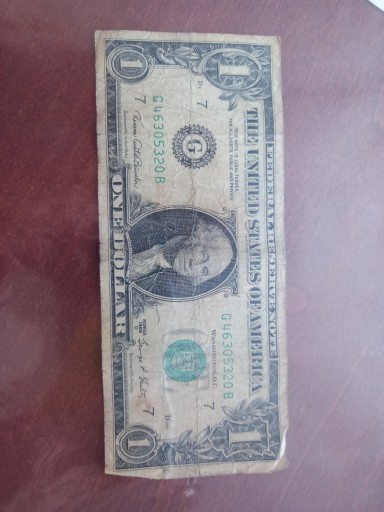 Zdjęcie oferty: Banknot 1 dolarowy z 1969r.