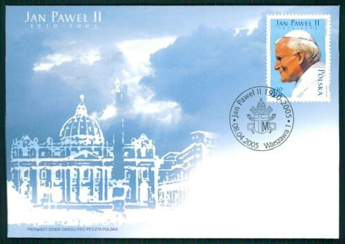 Zdjęcie oferty: 10 x Koperta FDC Fi. 4025 Jan Paweł II 1920-2005