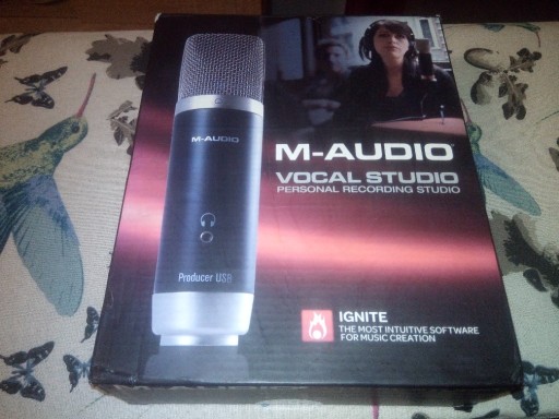 Zdjęcie oferty: M-Audio Producer USB Vocal Studio SET Mikrofon