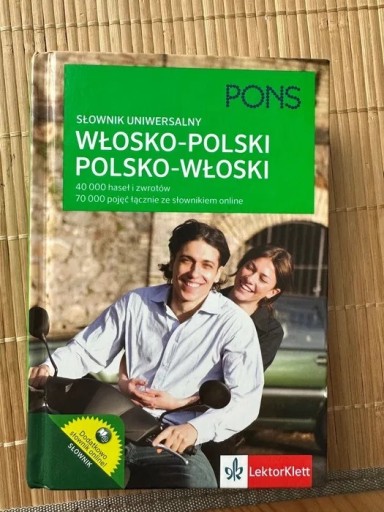 Zdjęcie oferty: Słownik uniwersalny włosko-polski, polsko-włoski