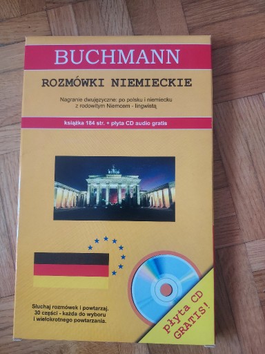 Zdjęcie oferty: Rozmówki niemieckie + CD Buchmann