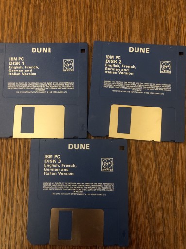 Zdjęcie oferty: DUNE AMIGA same dyskietki