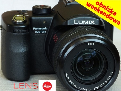 Zdjęcie oferty: Aparat fotograficzny Panasonic LUMIC DMC-FZ50