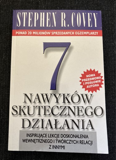 Zdjęcie oferty: 7 nawyków skutecznego działania S. R. Covey