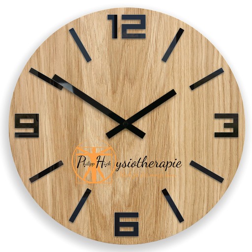 Zdjęcie oferty: Zegar Firmowy, Dębowy zegar z logo firmy