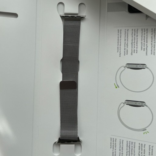 Zdjęcie oferty: Apple Bransoleta mediolańska AppleWatch srebrna