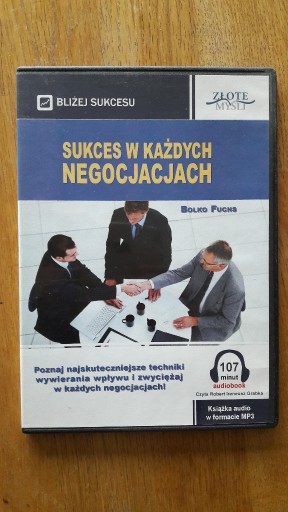 Zdjęcie oferty: Sukces w każdych negocjacjach. Bolko Fuchs