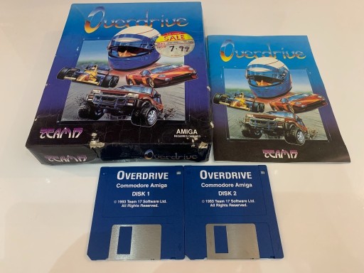 Zdjęcie oferty: Overdrive Amiga 1Meg Dyskietka 3.5” Komplet