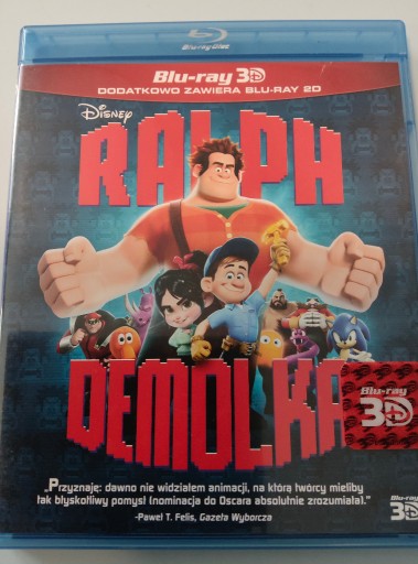 Zdjęcie oferty: RALPH DEMOLKA (BLU-RAY 3D+2D) POLSKIE WYDANIE