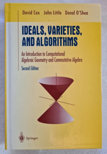 Zdjęcie oferty: Ideals, Varietes and Algorithms