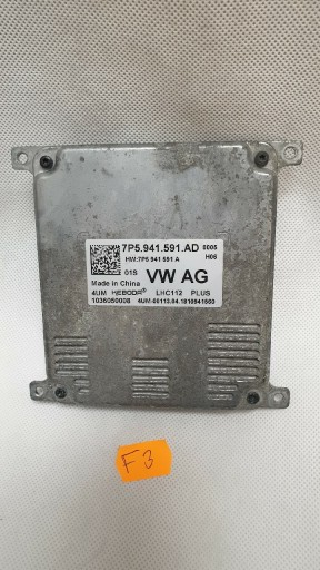 Zdjęcie oferty: Przetwornica moduł LED , VW. AG używana ((F3))