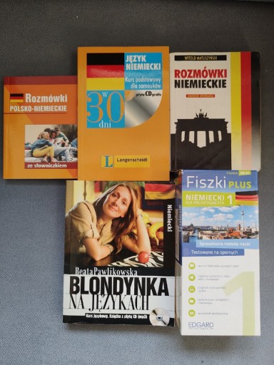 Zdjęcie oferty: Nauka niemieckiego 2x CD fiszki pawlikowska