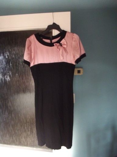 Zdjęcie oferty: Sukienka kolor róż + czerń  A&R Collect. rozm. 38