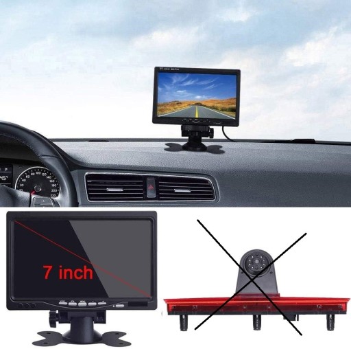 Zdjęcie oferty: 7 calowy monitor samochodowy LCD