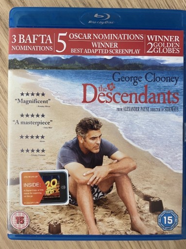 Zdjęcie oferty: The Descendants Blu Ray George Clooney