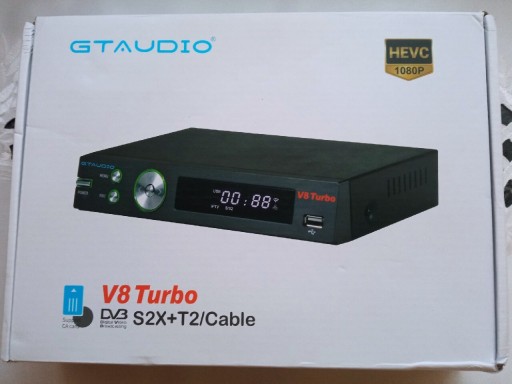 Zdjęcie oferty: GTAudio V8 Turbo Dekoder Gtmedia DVB-S2X DVB-T2