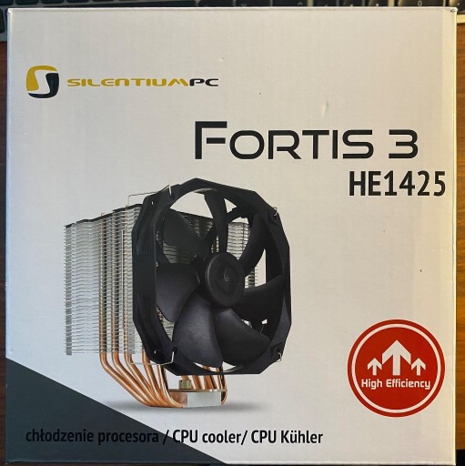 Zdjęcie oferty: Fortis 3 HE1425 wydajne chłodzenie Silentium PC