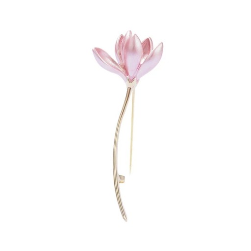 Zdjęcie oferty: Wysokiej jakości broszka kwiat lotosu.