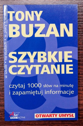 Zdjęcie oferty: Szybkie czytanie - Tony Buzan