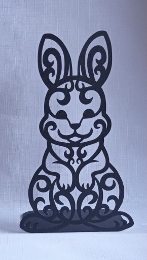 Zdjęcie oferty: Metalowa ozdoba królik