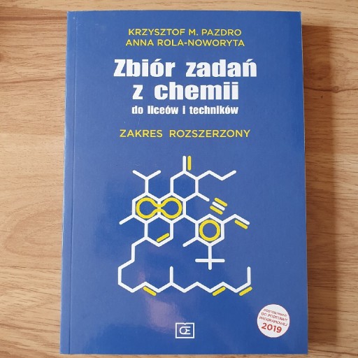 Zdjęcie oferty: Zbiór zadan z chemii zakres rozszerzenie