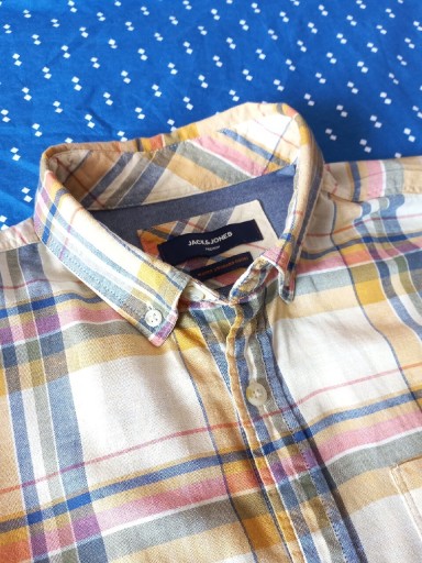Zdjęcie oferty: męska koszula Jack&Jones Premium 26%lnu,74%bawełny