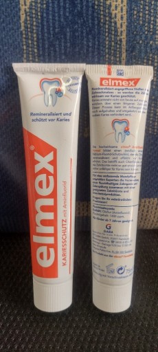 Zdjęcie oferty: Niemiecki Elmex Pasta do zębów przeciw próchnicy 