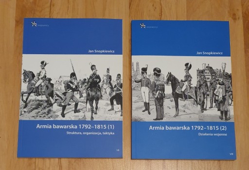 Zdjęcie oferty: Armia bawarska 1763-1815 tom 1 + 2