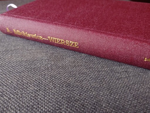 Zdjęcie oferty: ADAM MICKIEWICZ - WIERSZE, 1982 R.