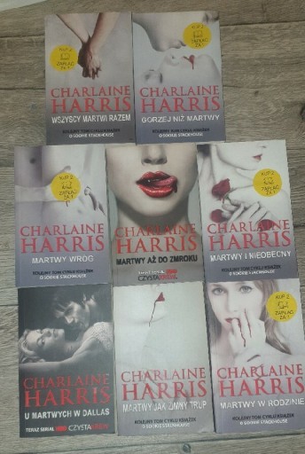 Zdjęcie oferty: Charlaine Harris, cykl książek o Sookie Stackhouse