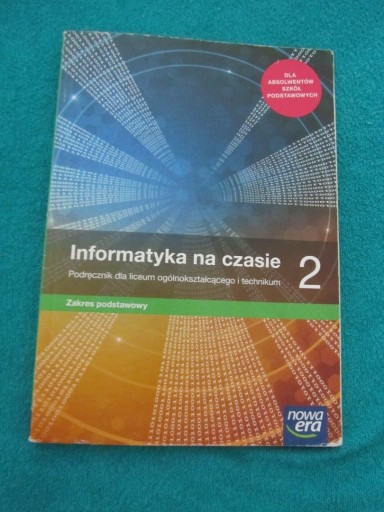 Zdjęcie oferty: Podręcznik do informatyki liceum i technikum kl.2