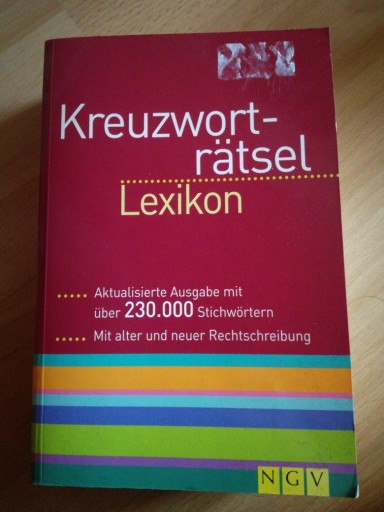 Zdjęcie oferty: Kreuzworträtsel Lexikon j. Niemiecki 