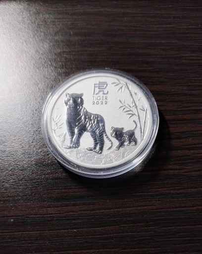 Zdjęcie oferty: Rok Tygrysa Lunar III 2022 1 oz Ag