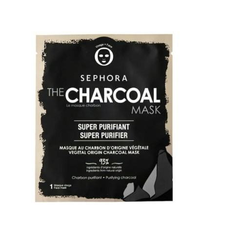 Zdjęcie oferty: Sephora The Charcoal maseczka w płachcie z węglem 