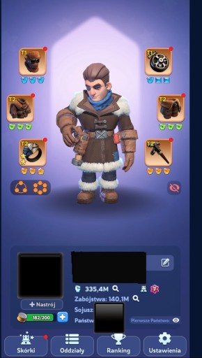 Zdjęcie oferty: Konto Whiteout Survival FC7 (szybkie fc8), 330m+ siły, 5k+ fc, serwer 2130+