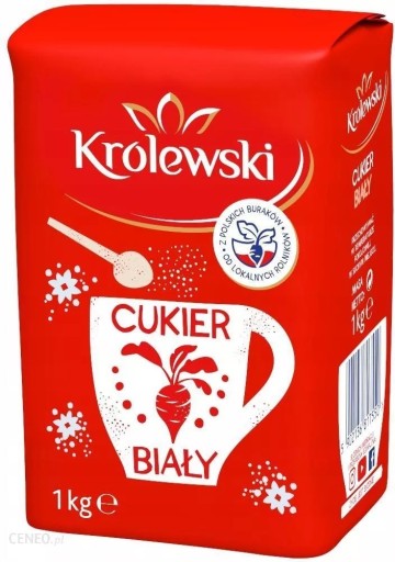 Zdjęcie oferty: Cukier biały Królewski 1kg 