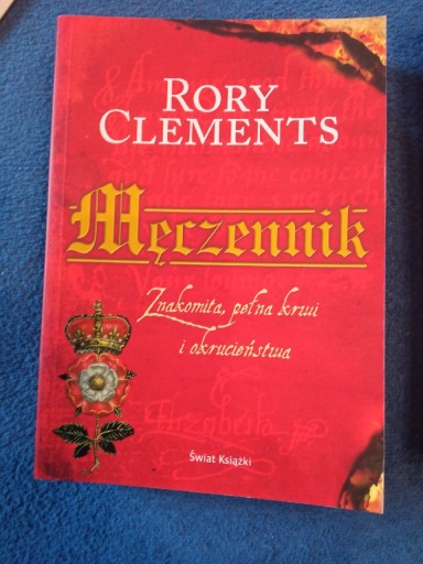 Zdjęcie oferty: Rory clements męczennik 