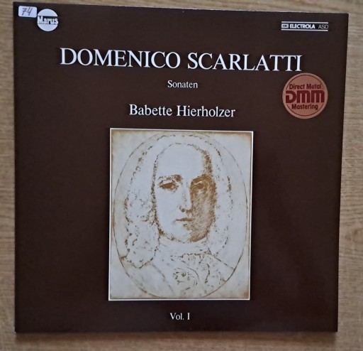 Zdjęcie oferty: Domenico Scarlatti - Babette Hierholzer – Sonaten, Vol. I - LP