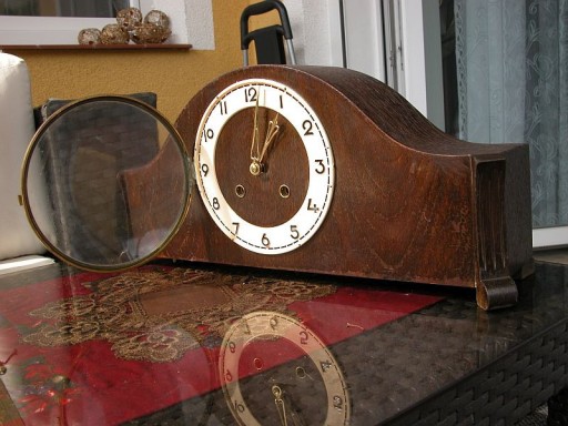 Zdjęcie oferty: stary zegar kominkowy 