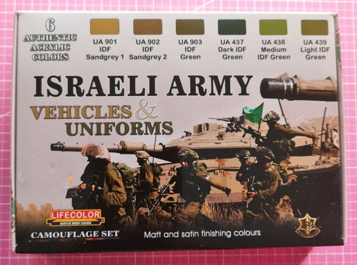 Zdjęcie oferty: Life Color CS32 - Israeli Army Vehicles & Uniforms