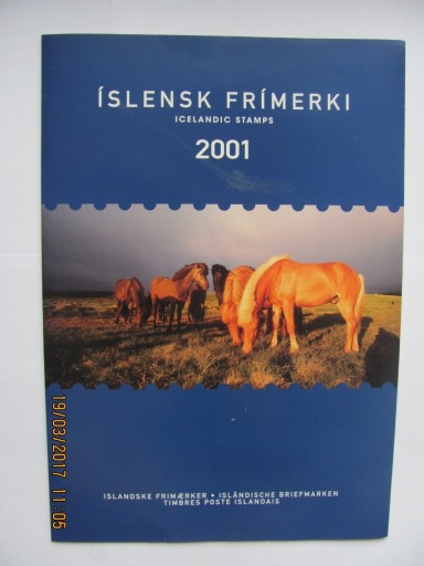 Zdjęcie oferty: Islandia 2001. Kompletny Rocznik.