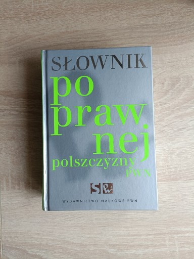 Zdjęcie oferty: Słownik poprawnej polszczyzny - PWN z płytą CD/DVD