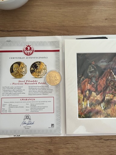Zdjęcie oferty: Medal Józef Piłsudski pierwszy marszałek Polski 