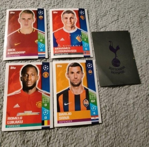 Zdjęcie oferty: Naklejki Topps Champions League 2017/2018 (5 szt.)