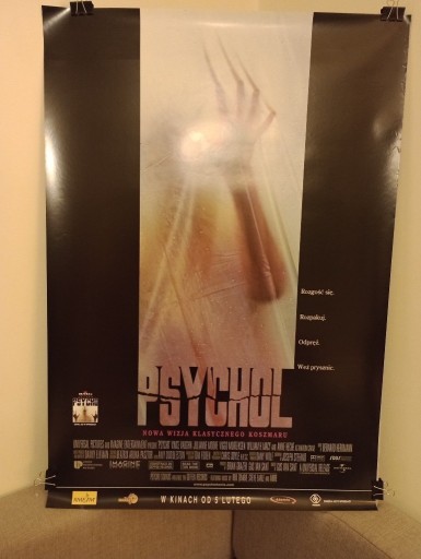 Zdjęcie oferty: Psychol Oryginalny plakat kinowy 1998