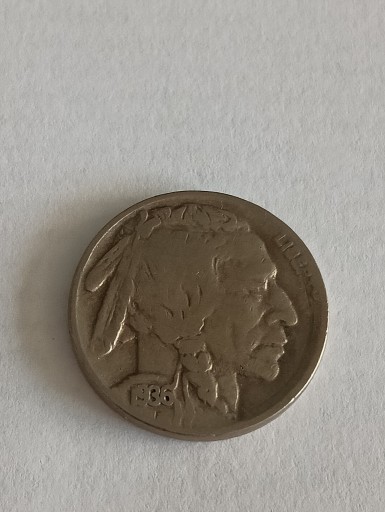 Zdjęcie oferty: USA 5 cent 1936 rok 