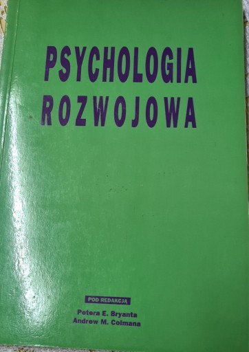 Zdjęcie oferty: Psychologia rozwojowa